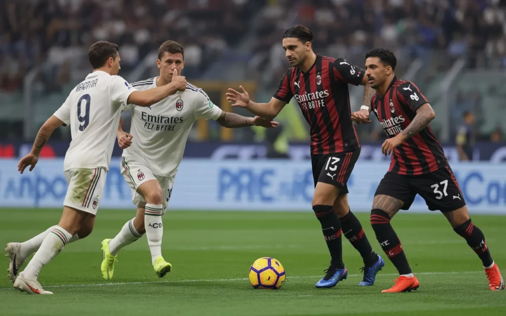 AC Milan vs SSC Bari Timeline