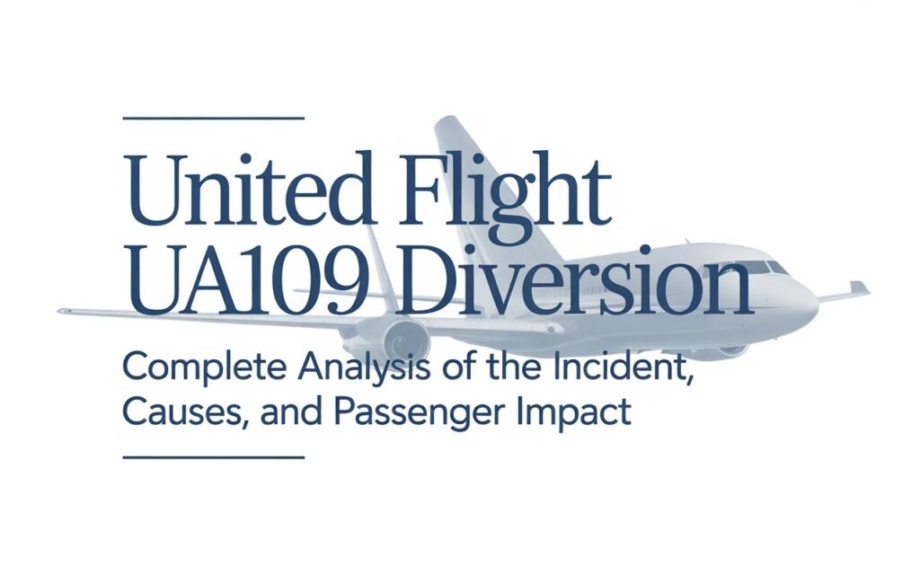 United Flight UA109 Diversion